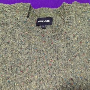 Bonobos Green Donegal Sweater